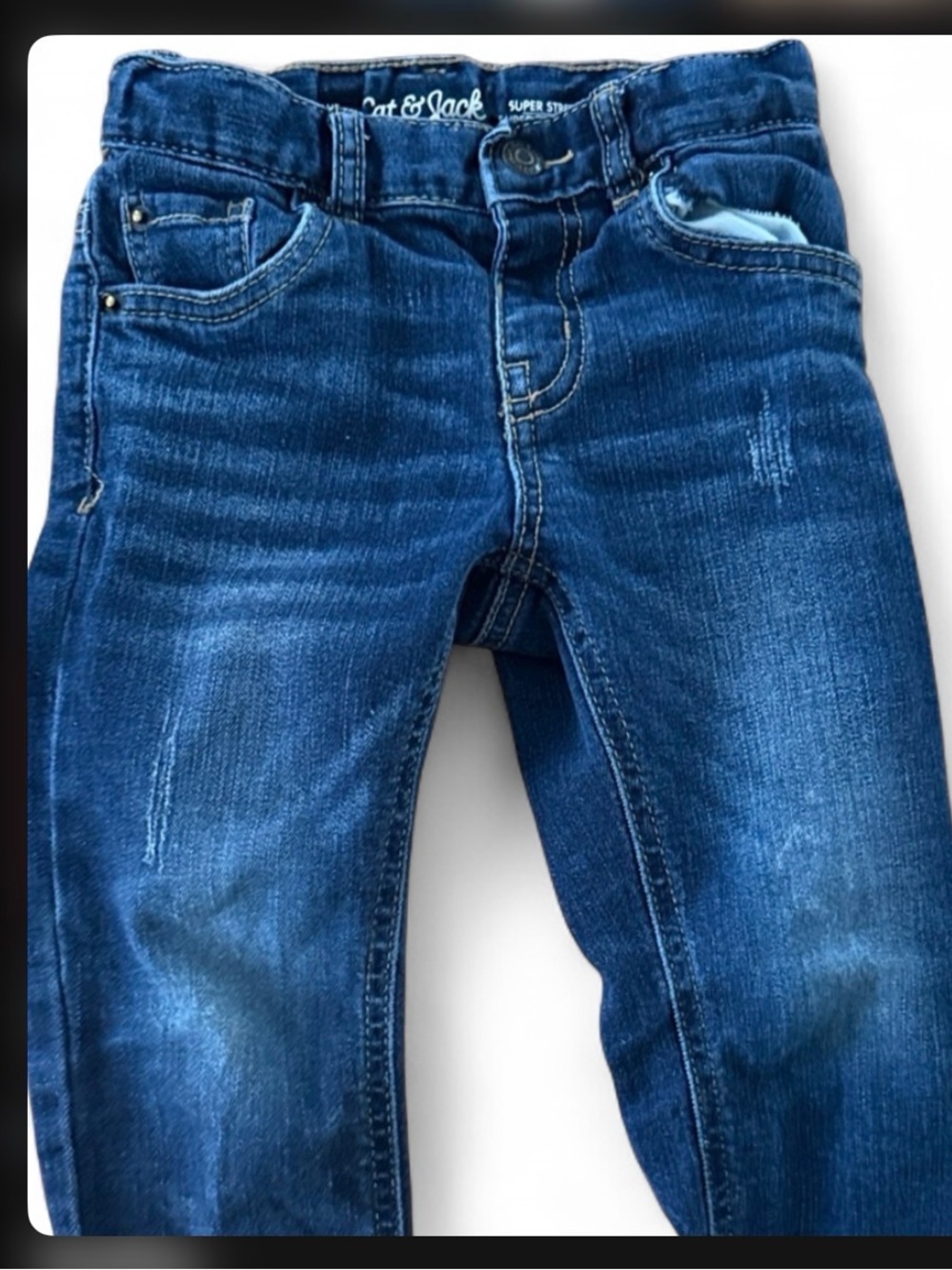 Cat & Jack Dark Blue Denim Pants